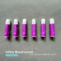 Butang jenis pena jenis lancet darah steril diaktifkan